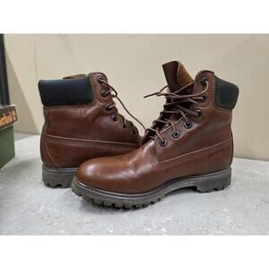 Vintage Timberland Boots Mens Size 6.5 Made USA Hiking Work 80s 528303